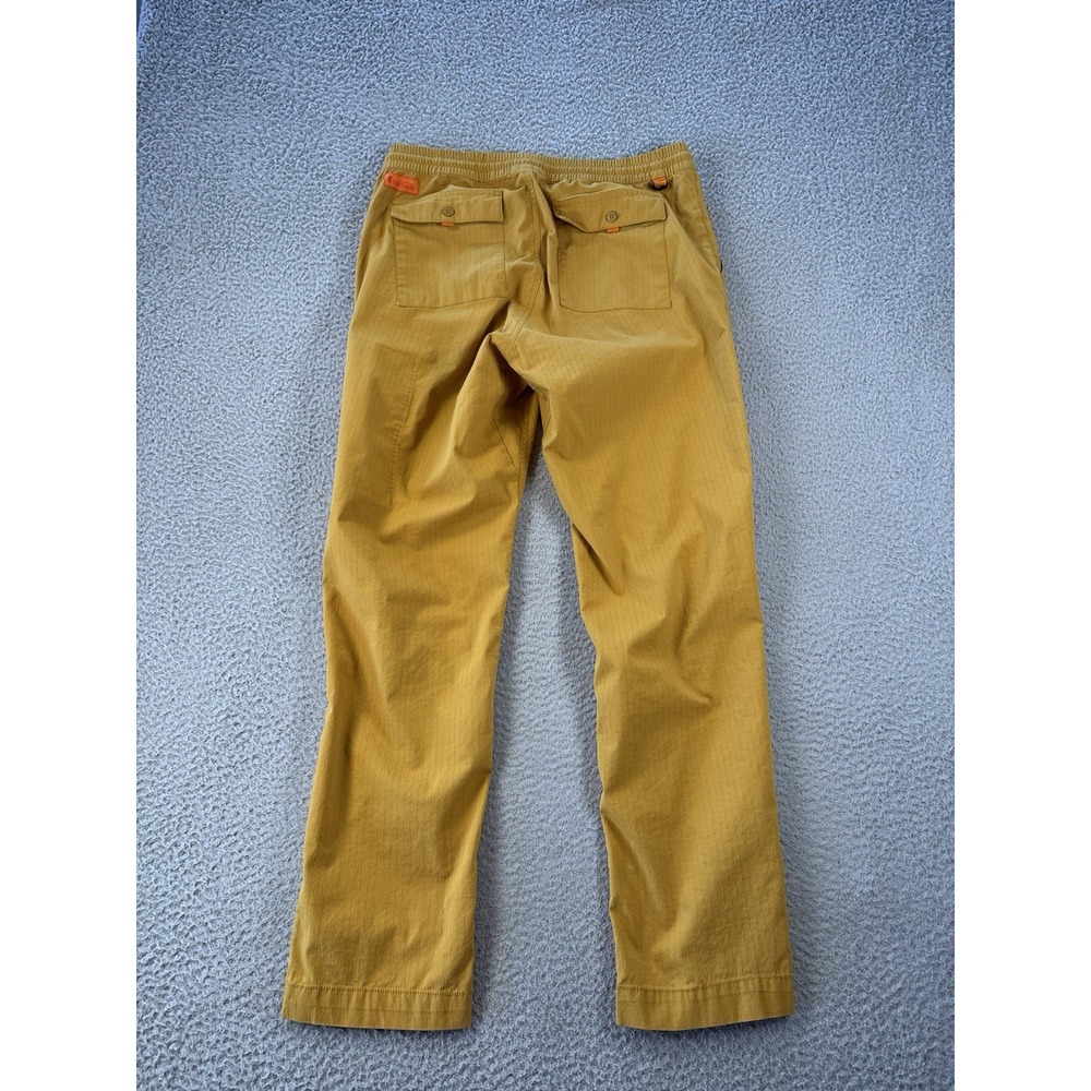 Cotopaxi Salto Ripstop Pants Mens Medium Yellow Drawstring Hiking Utility - Picture 9 of 11